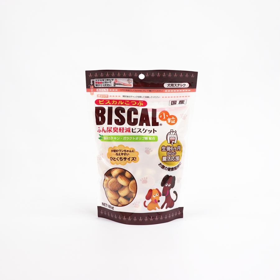 ビスカル小粒徳用 180g 犬 おやつ ビスケット 国産 長持ち 餌