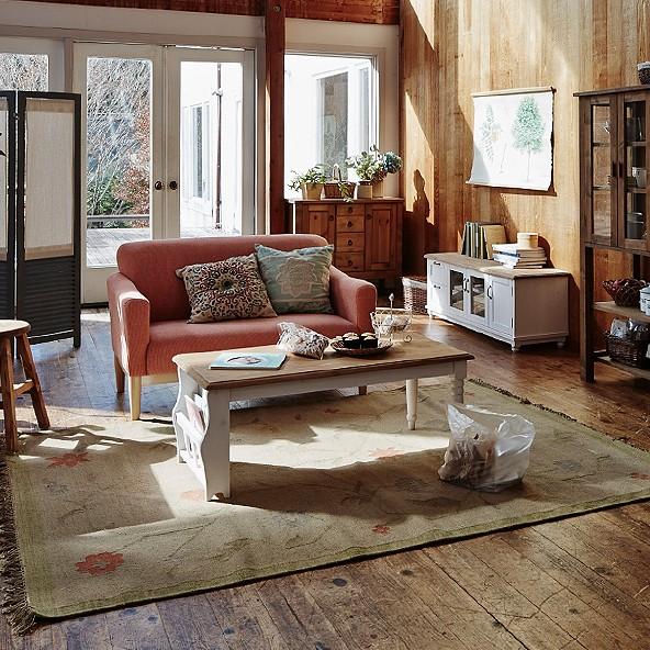 センターテーブル リビングテーブル 収納 無垢材 北欧 ロー カフェ