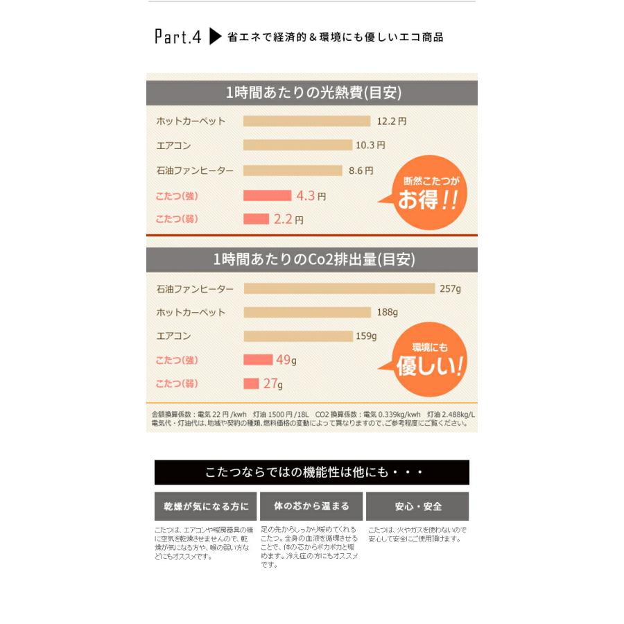 こたつ おしゃれ こたつテーブル コタツ テーブル 長方形 105 北欧風 家具調コタツ テーブルこたつ 長方形こたつ リビングこたつ ローテーブル コンパクト 木製｜g-balance｜12