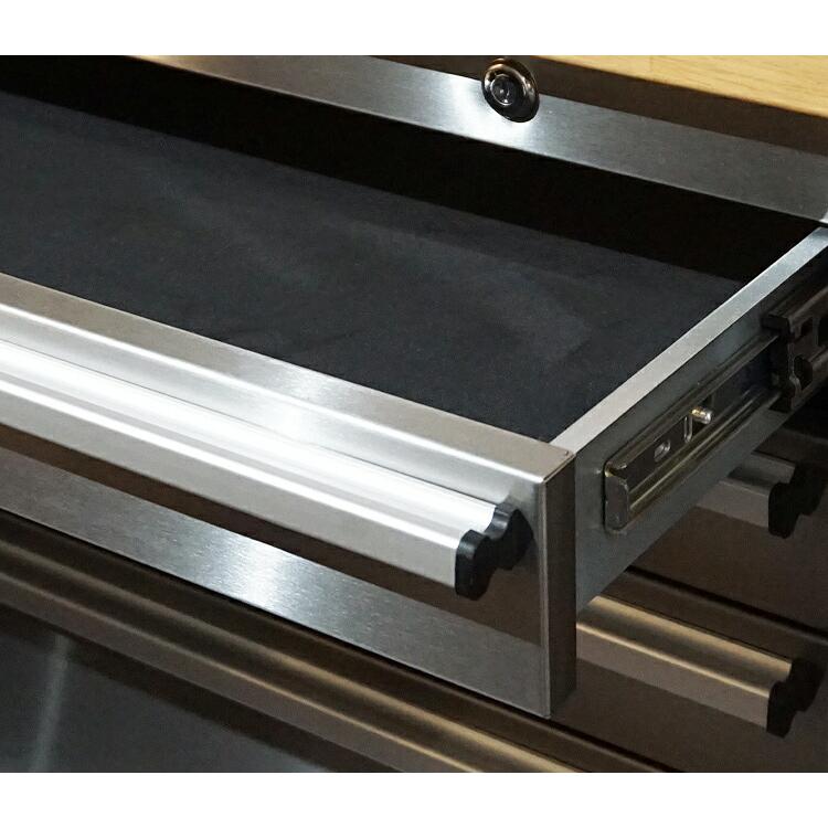 ツールキャビネット ガレージ 倉庫 ステンレス スチール