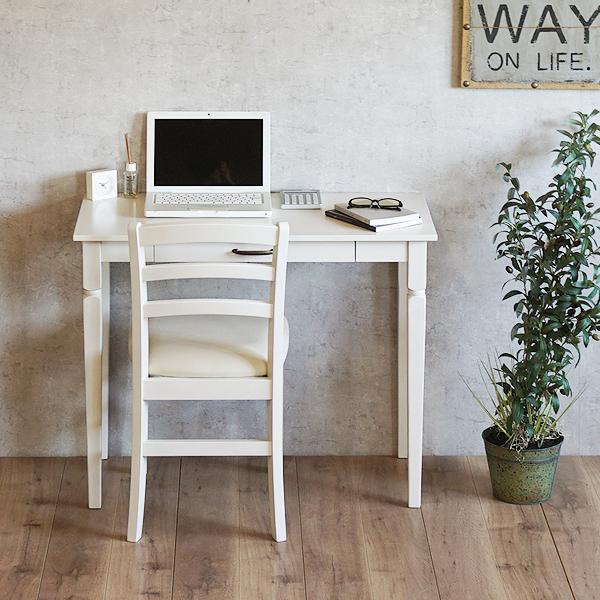 デスク 机 椅子 セット おしゃれ 収納 北欧 白 ホワイト 幅90cm 奥行45cm 木製 パソコンデスク Pcデスク テレワーク 在宅 Ichi 0069 Good Balance Interior 通販 Yahoo ショッピング