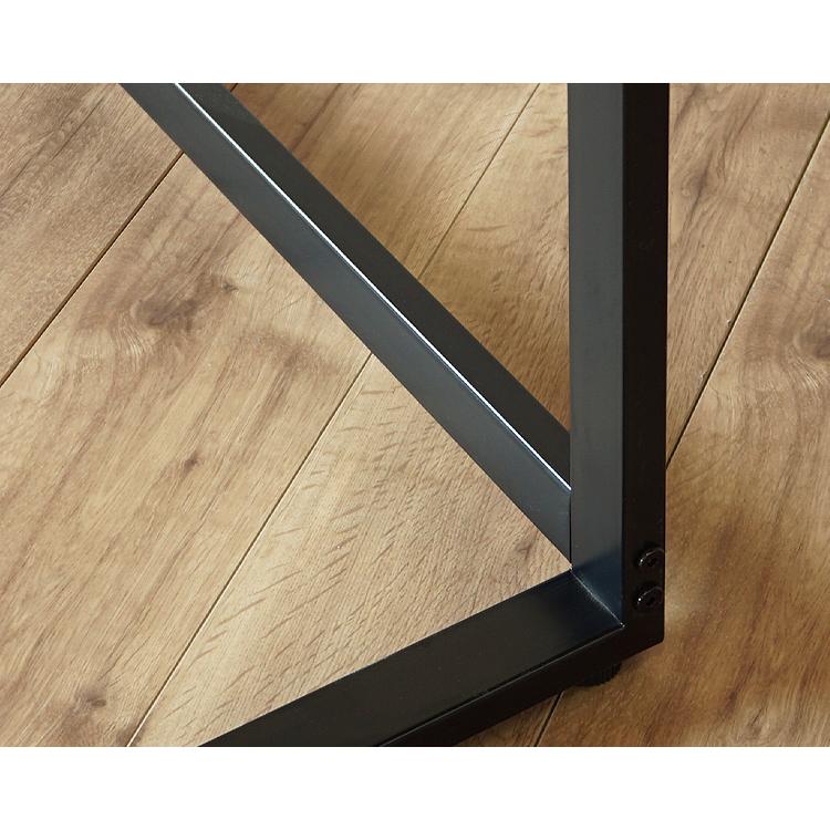 パソコンデスク サイドワゴン セット 幅110cm 奥行50cm 木製 ワーク