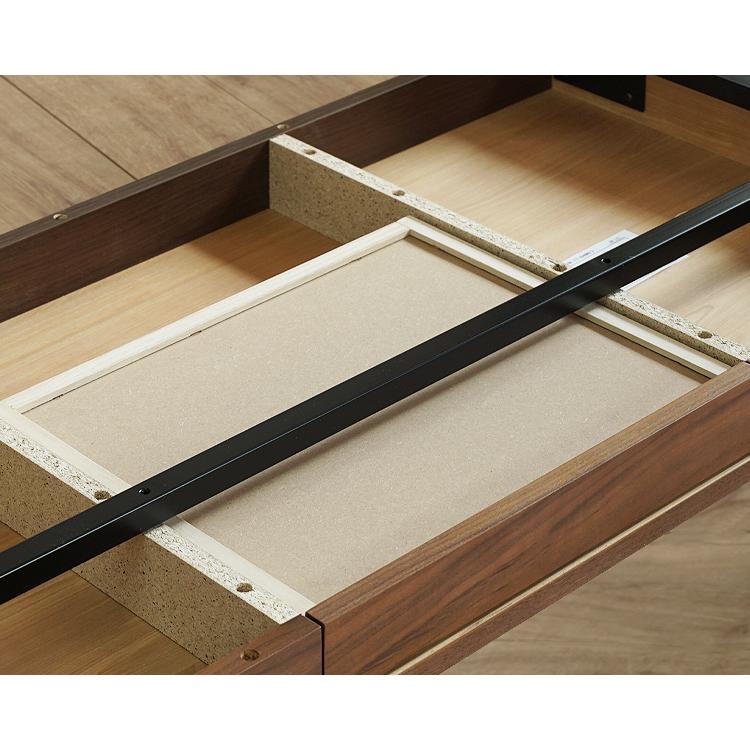 パソコンデスク ワゴンセット 幅110cm 奥行50cm デスク サイドワゴン 3