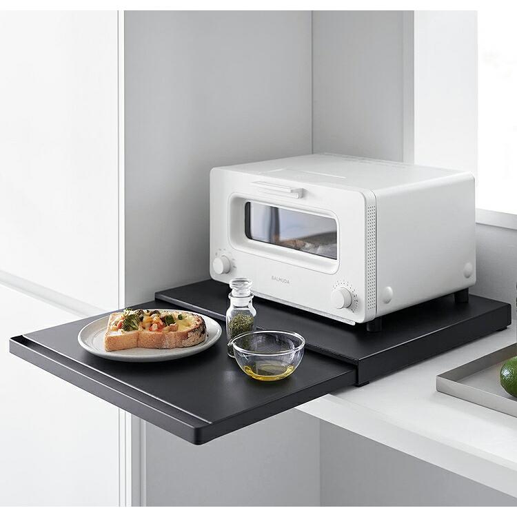 家電下収納 レンジ下収納 大容量 レンジ下スライドテーブル レンジ下収納 レンジ台 レンジ下スライドテーブル スライド