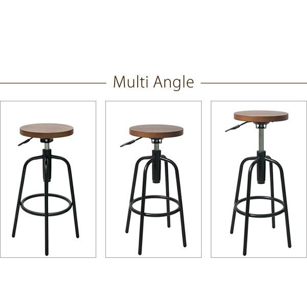 カウンターチェア ハイチェア バーチェア 丸椅子 おしゃれ 昇降