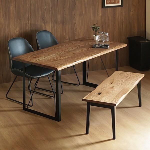 ダイニングテーブル おしゃれ 4人用 150cm 木製 無垢 アイアン脚 食卓テーブル アンティーク Sbd 0010 Good Balance Interior 通販 Yahoo ショッピング