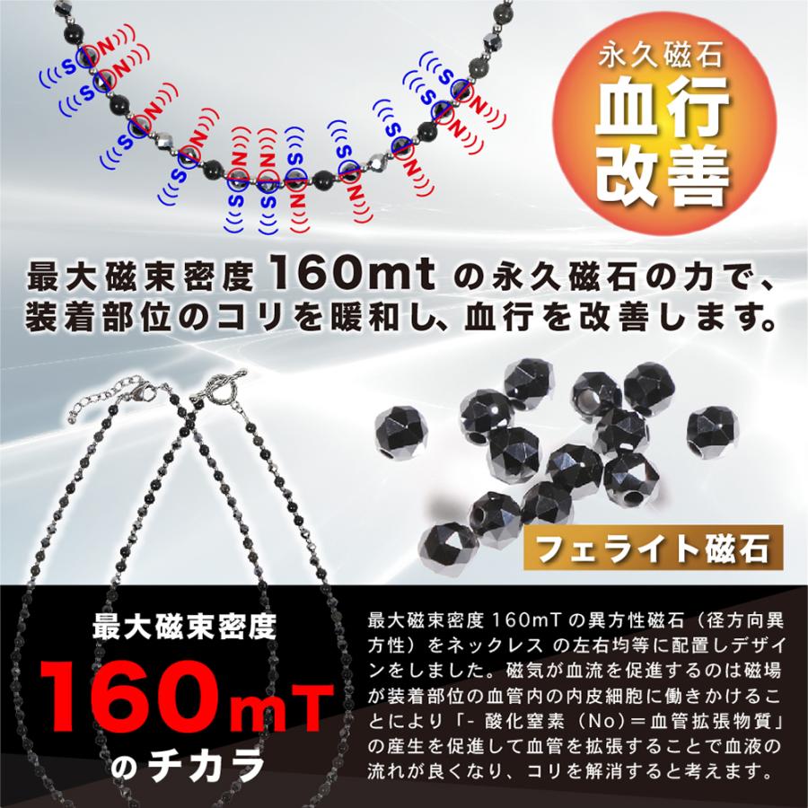 磁気ネックレス Dr.ガウス スタンダードグレード Mサイズ 管理医療機器