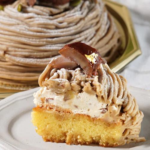 shirokane sweets TOKYO 皇室献上栗 山江栗のモンブラン 5号1台 送料無料 栗 山江栗 モンブラン ケーキ スイーツ ギフト 贈答用 お取り寄せ 白金台 生産者直送の画像