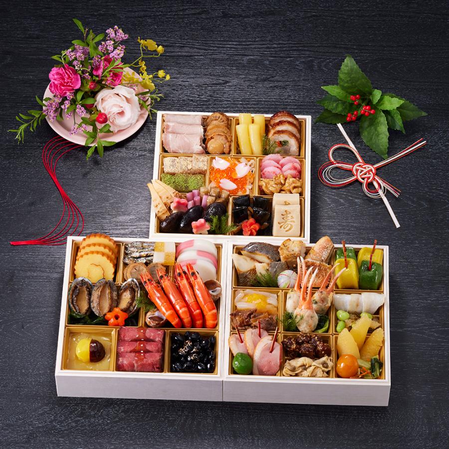 セール① 活字 暑中残暑寒中 謹賀新年 令和年月日 数字 漢数字セット 特別価格 2026新春 G-Call 特撰おせちI 上 2~3人前 3段重 12/29または