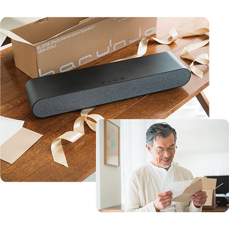 日伸 マルチジェネレーションスピーカー エリッセ  ELiSSE 送料無料 サウンドバー 家電 スピーカー ワイヤレス 音楽 TV Bluetooth HDMI 高品質 おしゃれの画像