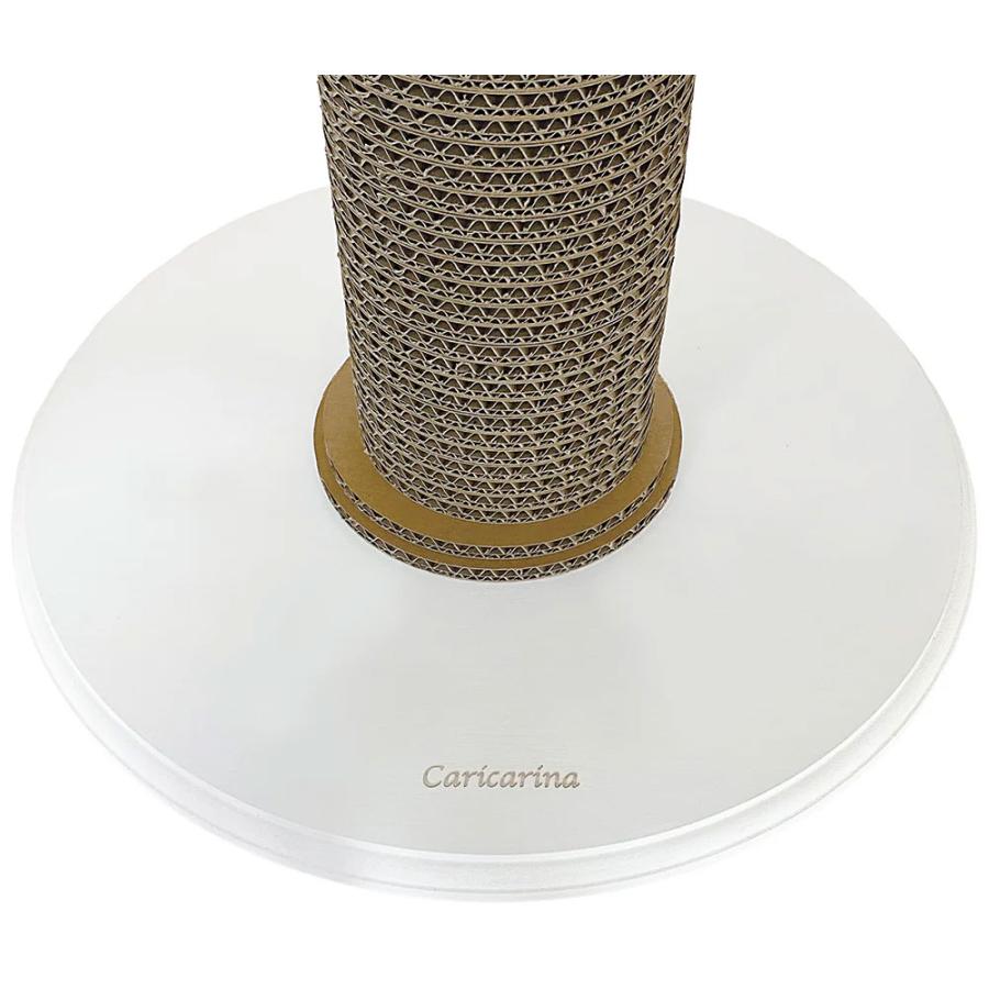 猫家具専門 カリカリーナ matita マティータ ホワイト 送料無料 ねこ 猫 ペット家具専門店 Caricarina タワー型 爪とぎ 段ボール メーカー直送_2
