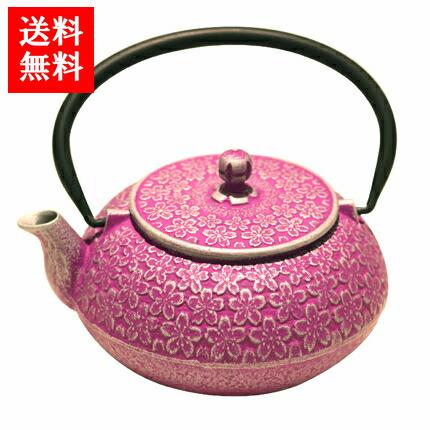 ロジアソシエイツ 南部鉄器 Roji カラー急須 南部鉄急須 サクラ ピンク 