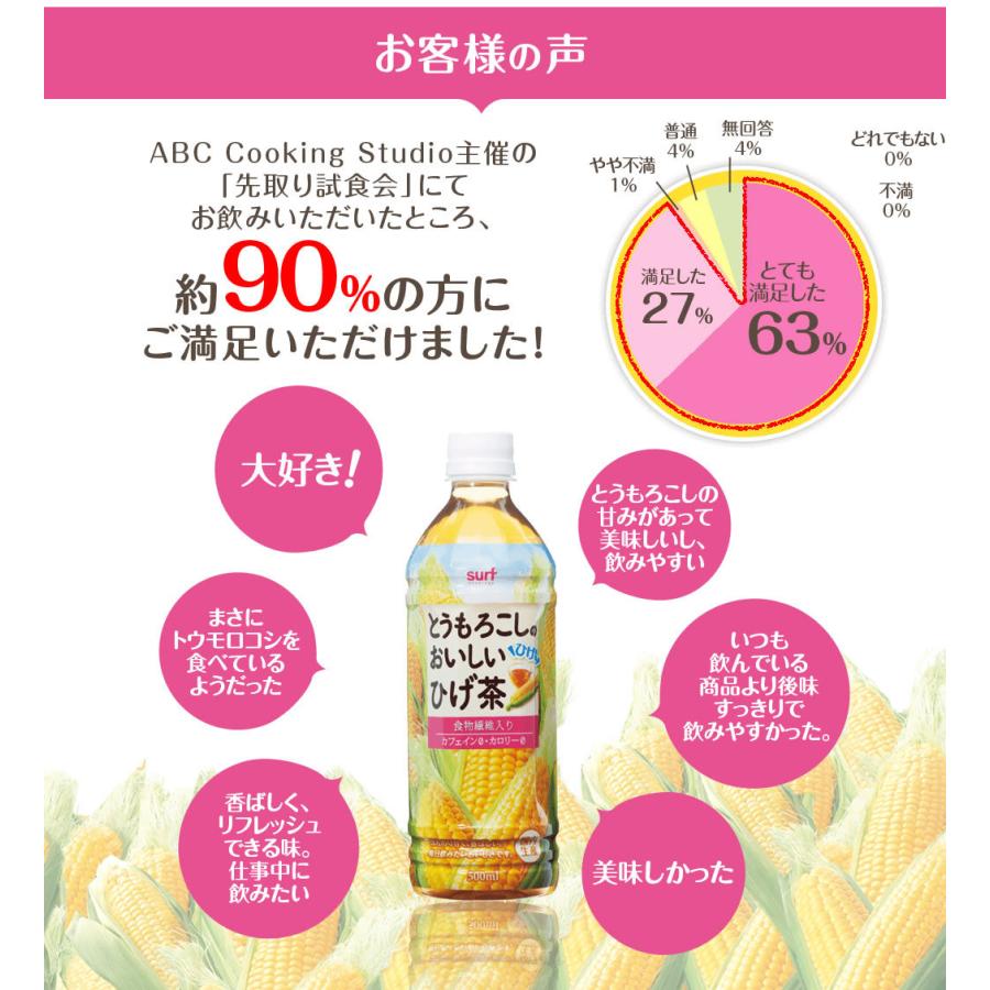 送料無料 サーフビバレッジ とうもろこしのおいしいひげ茶 500ml 24本入り 飲み物 ソフトドリンク お茶 健康飲料 滋養強壮 国産 安心 474 G Call 食通の定番 お取り寄せ 通販 Yahoo ショッピング