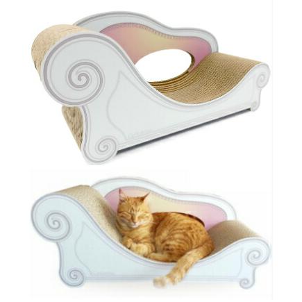 猫家具専門 カリカリーナ 爪とぎソファー ゴールドイエロー グランデ L Basic カリカリーナ 送料無料 ベーシック Caricarina にゃんこ家具 つめとぎ_6