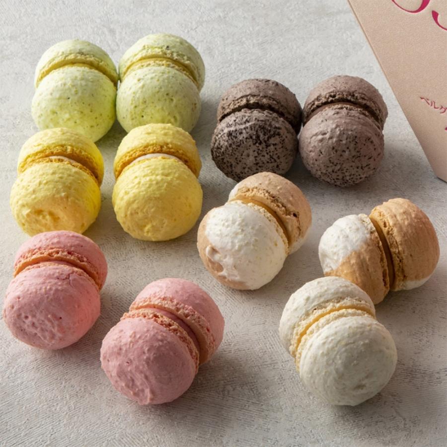 ベルグの4月 マカロン 6個 送料無料 焼き菓子 洋菓子 ショコラ バニーユ 横浜 たまプラーザ 神奈川県指定銘菓認定商品 お菓子 スイーツ セット メーカー直送 |  | 01