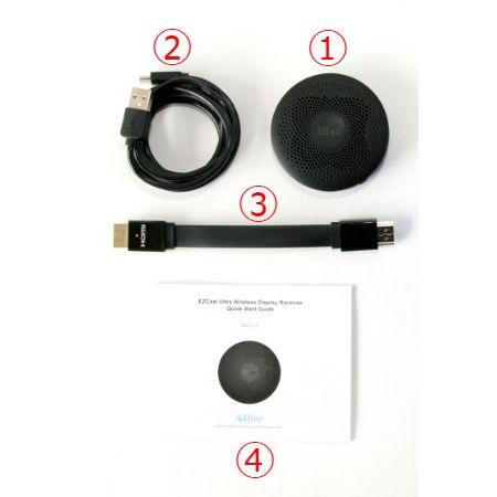 EZCast ULTRA イージーキャスト ウルトラ 日本語版 2年保証付き 送料