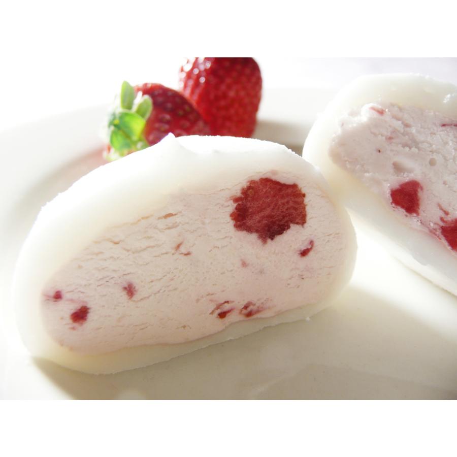 送料無料 北の菓子 菓風 北国のいちご大福 10個 洋菓子 和菓子 もち菓子 苺 冷凍 お取り寄せ 絶品 スイーツ ギフト 贈答 お祝い|g-call|02
