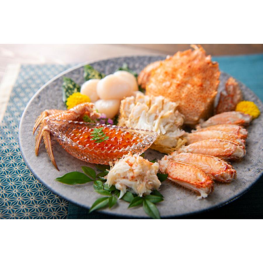 北海道ぎょれん 毛がに いくら ほたてセット 送料無料 冷凍 魚卵 魚介