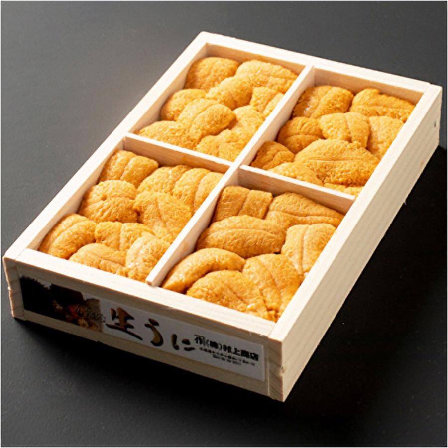 函館 うに むらかみ 生うに木箱 120g 1箱 A級品 四国/九州・沖縄送料別