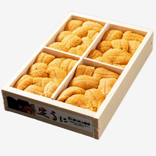 函館 うに むらかみ 無添加生うに木箱 120g 1箱 A級品 四国/九州・沖縄