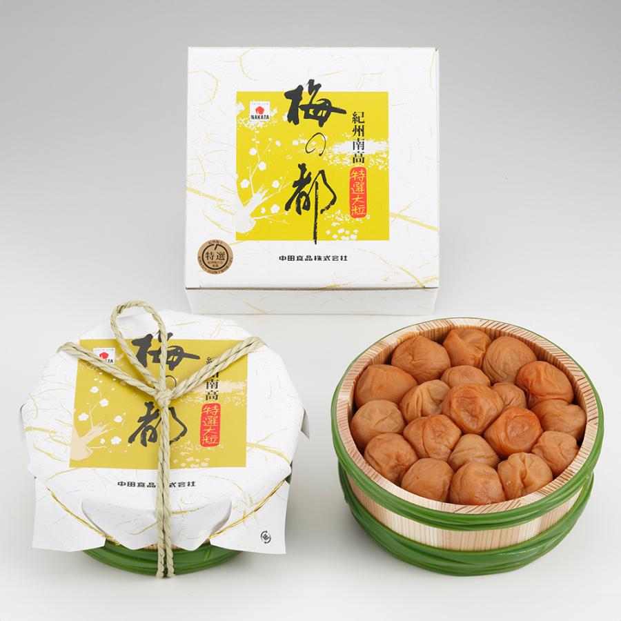 紀州 中田の梅ぼし 特撰大粒 梅の都 500g 送料無料 梅の里 なかた 中田