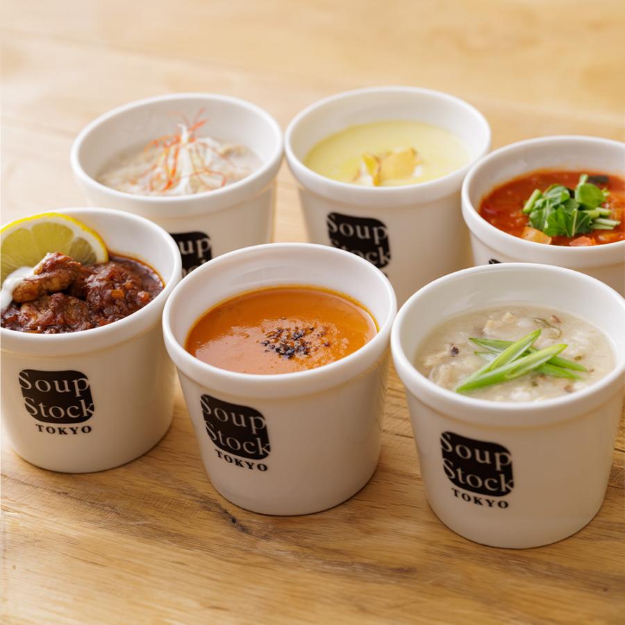 スープストックトーキョー 人気のスープセット 6種 6個入 各180g