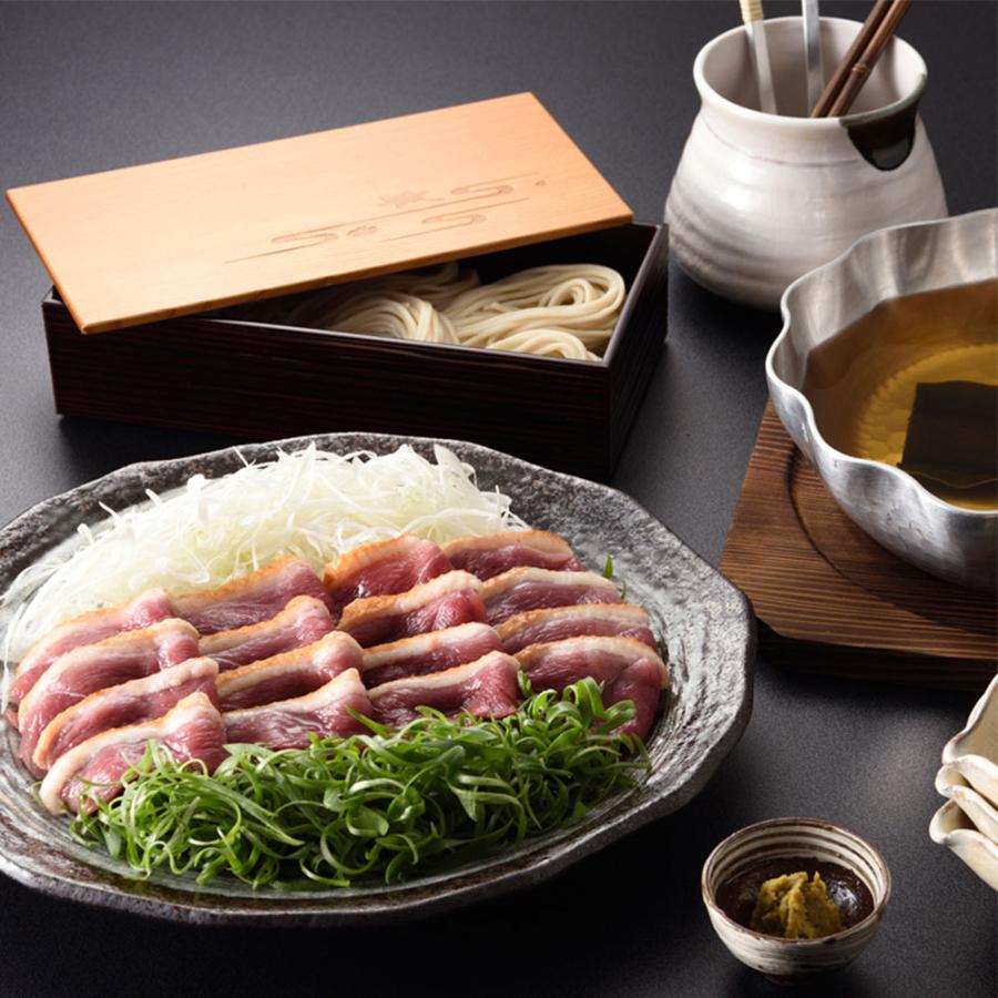 【指定日必須】 下鴨茶寮 合鴨と葱の出汁しゃぶ 3人前 送料無料 合鴨 鴨 しゃぶしゃぶ 出汁 蕎麦 そば 九条葱 白葱 京都 料亭 ギフト メーカー直送