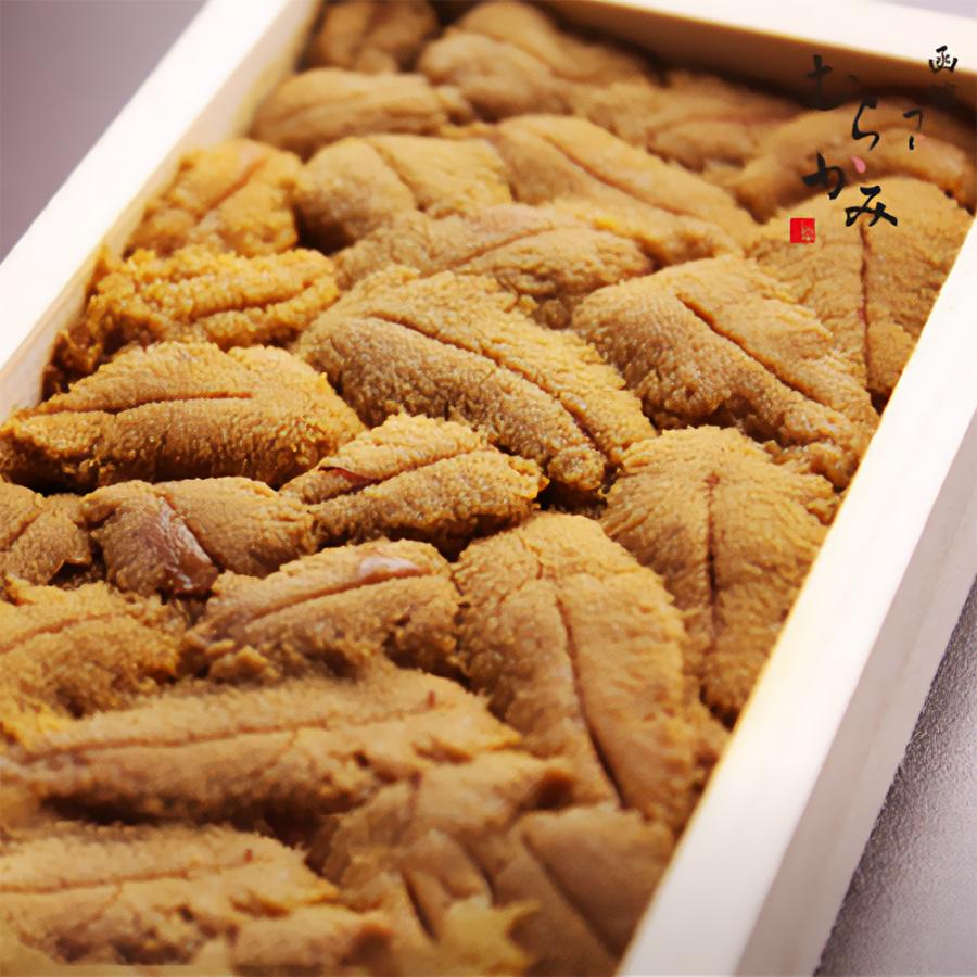 炙り雲丹80g 箱詰 むらかみ 四国/九州・沖縄送料別 ウニ 雲丹 魚介
