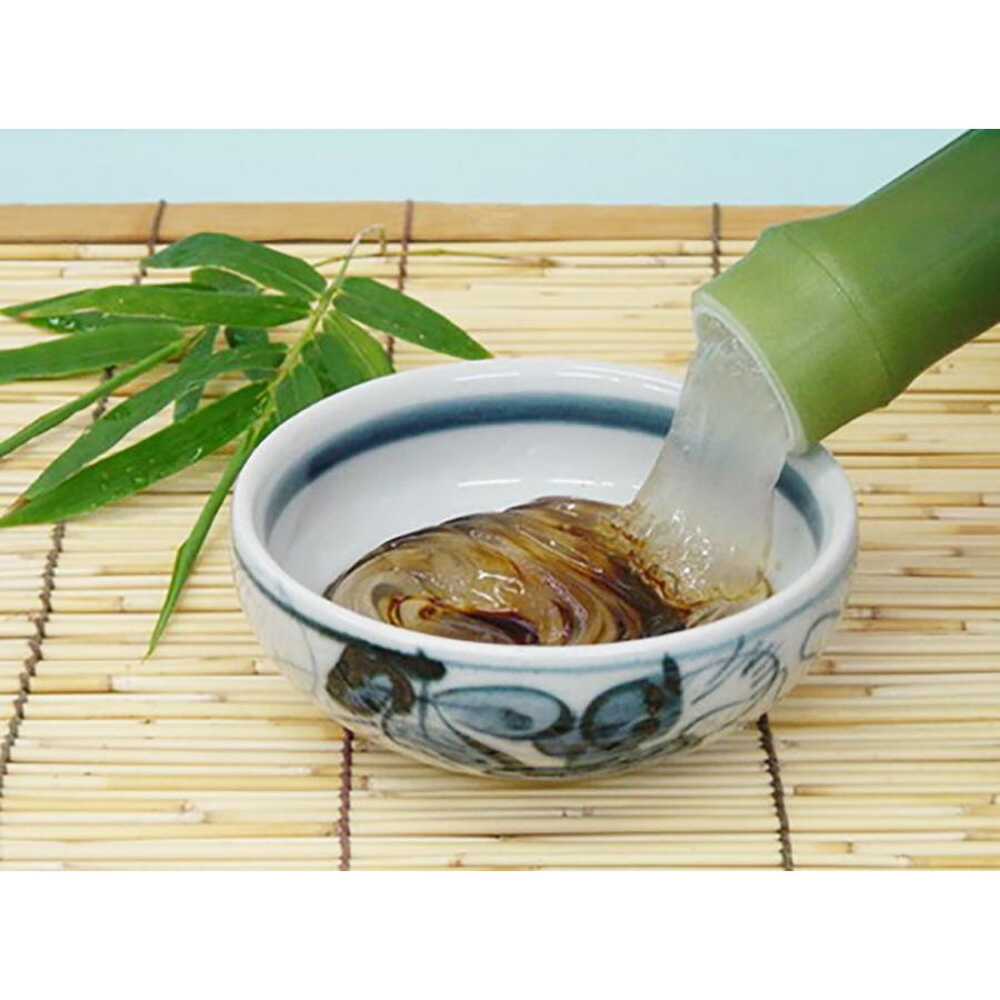 菓子専門店 京菓苑(株)花ゆう 夏の特選竹筒シリーズ くずきり 10