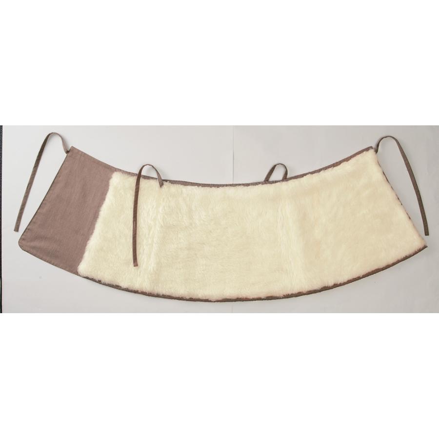 Sofwool シャンブレークロスのウエストウォーマー LL〜4Lサイズ 3色