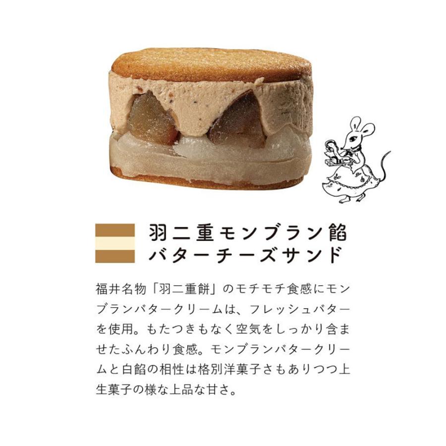 RUNNY CHEESE 羽二重バターチーズサンド 5種アソート 送料無料 ラニー