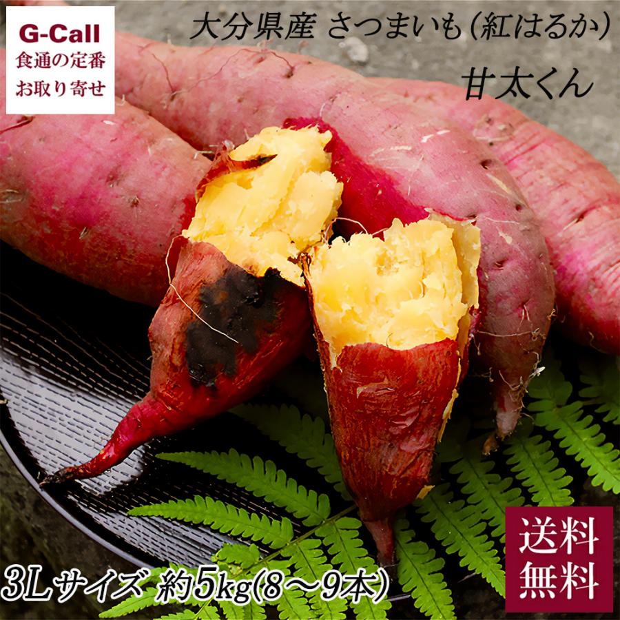 大分県産ブランド芋サツマイモ 熟成 紅はるか 15キロ 送料無料 L〜3Lサイズ