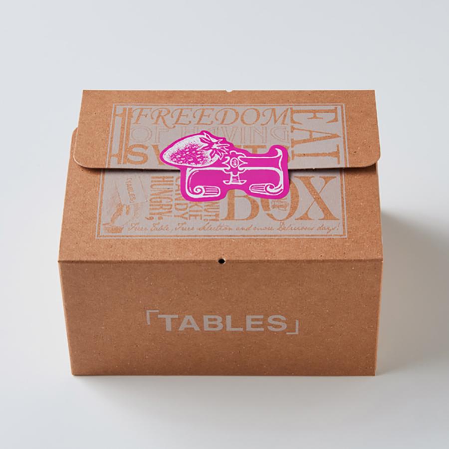 カフェ TABLES 堀江バターサンド イチゴスペシャルBOX12 3種 12個入