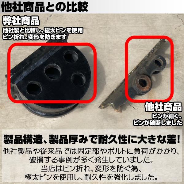 折り畳みフォーク 適合バケット 200〜300mm ヤンマー 半年保証 【適合