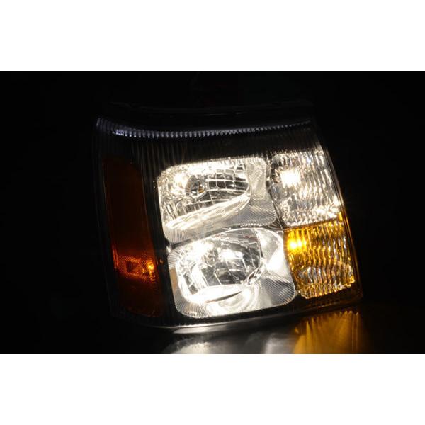 キャデラック　エスカレード　04　ヘッドライト　ジャンク usdm_usdm-0020-773