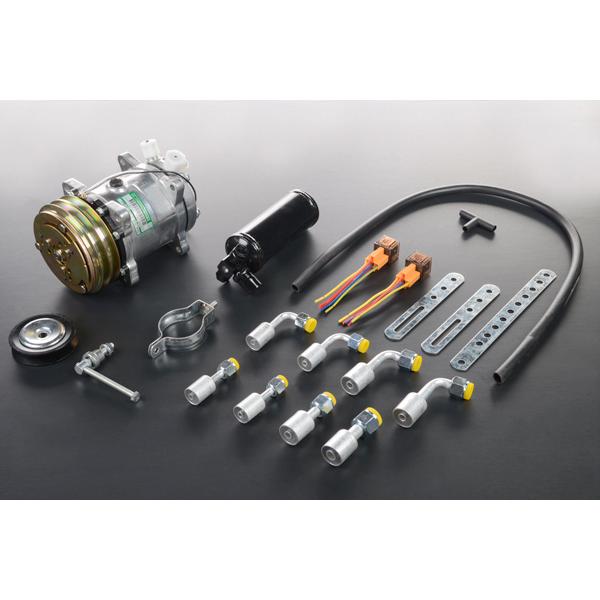 ★24V 汎用 後付け 吊下式 クーラー エアコン キット キャンター ファイター レンジャー ダイナ トヨエース フォワード コンドル 他 G176