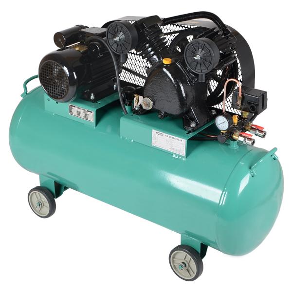 エアーコンプレッサー2.2kw(3馬力) 単相200V インバーター&DCリアクトルセット エアーコンプレッサー 単相200V 50Hz 2.2KW 3馬力 100Lタンク 三相契約