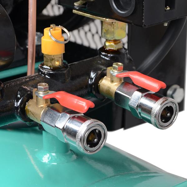エアーコンプレッサー 単相200V 60Hz 2.2KW 3馬力 100Lタンク 三相契約