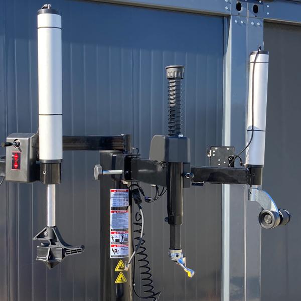 タイヤチェンジャー 単相100V 24インチ対応 サポートアーム付 ☆配達