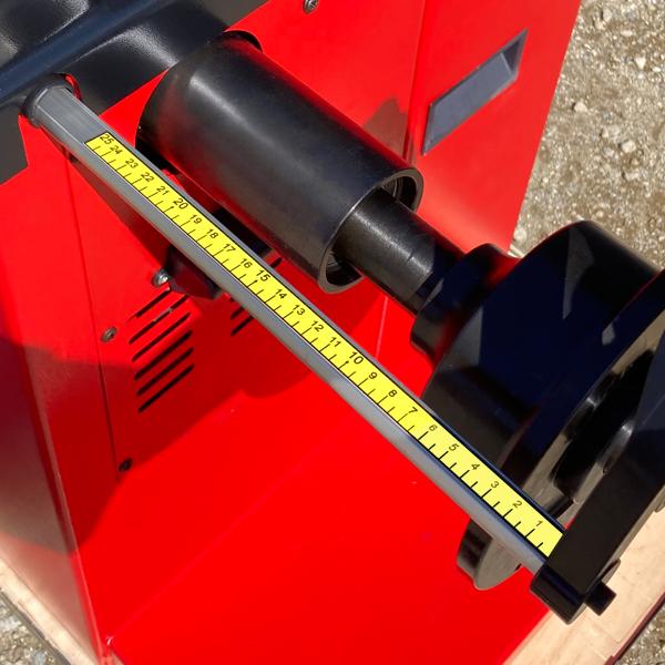 ホイールバランサー 単相100V 28インチ対応 ウエイト位置 レーザー測定