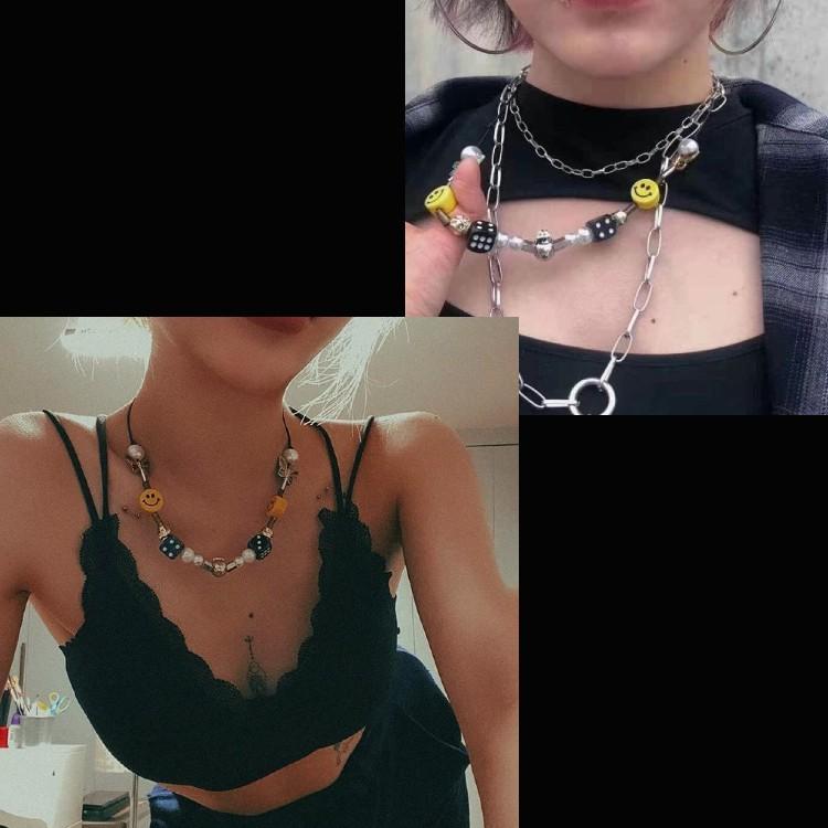 エバーモブ×サルーテ EVAE MOB×SALUTE Smiley Necklace エバーモブ×サルーテ EVAE MOB×SALUTE Smiley Necklace