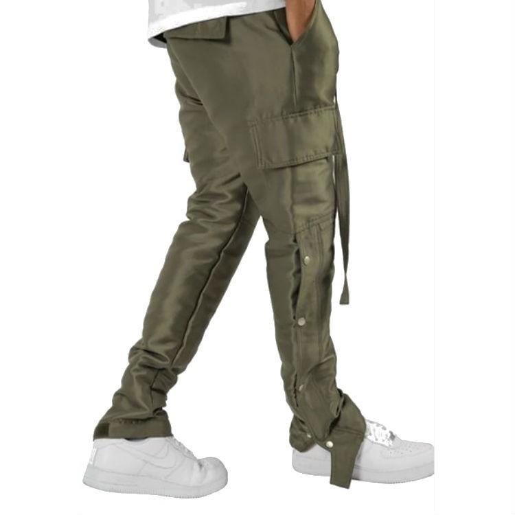 ミニマル スナップカーゴパンツ mnml 裾ZIP SNAP ZIPPER メンズ