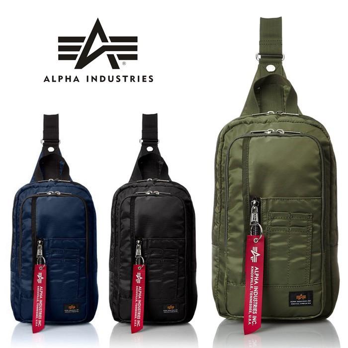 Alpha Industries ALPHA アルファ MA-1スタイルボディバッグ Alpha Industries ALPHA アルファ MA-1スタイルボディバッグ