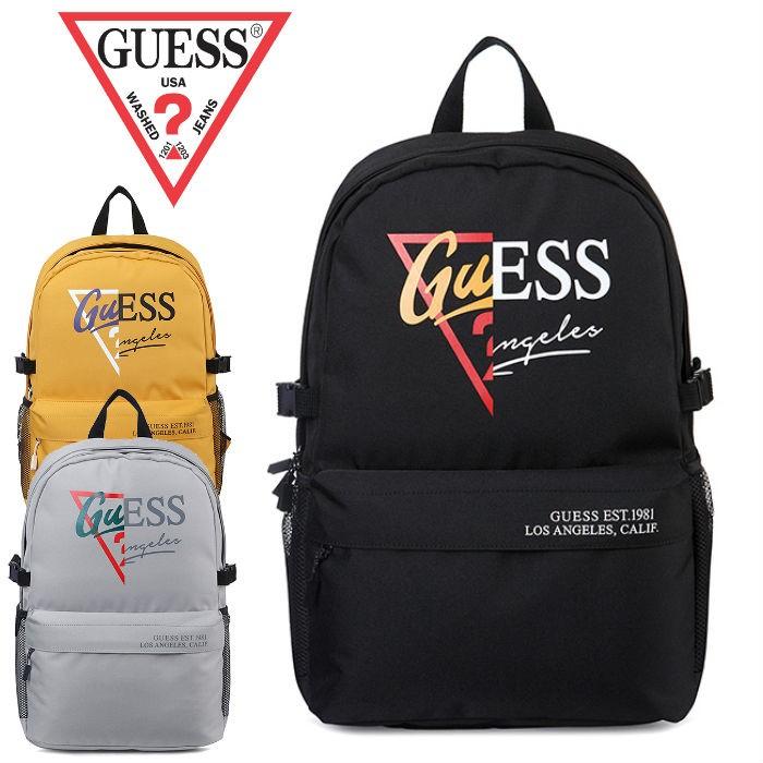 ゲス GUESS リュック ロゴプリントバックパック バッグ かばん 通勤