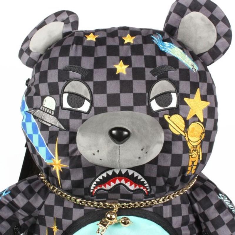 ぬいぐるみリュック WTF ALIEN BEAR バッグ バックパック SPRAY GROUND