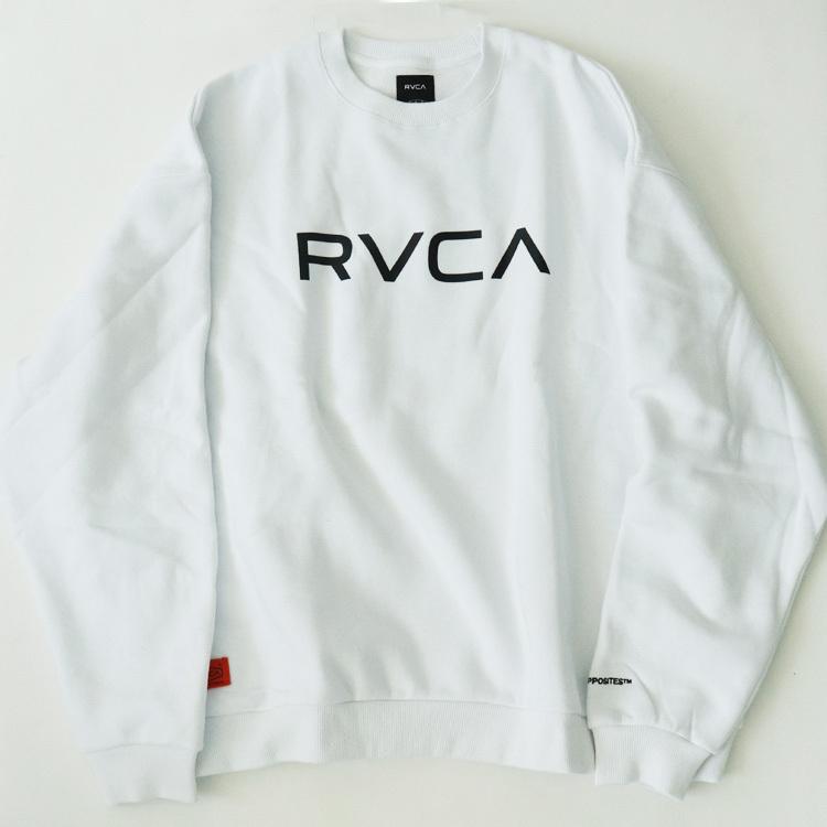 RVCA ルーカ メンズ BIG CR トレーナー スウェット 裏起毛 ロゴ