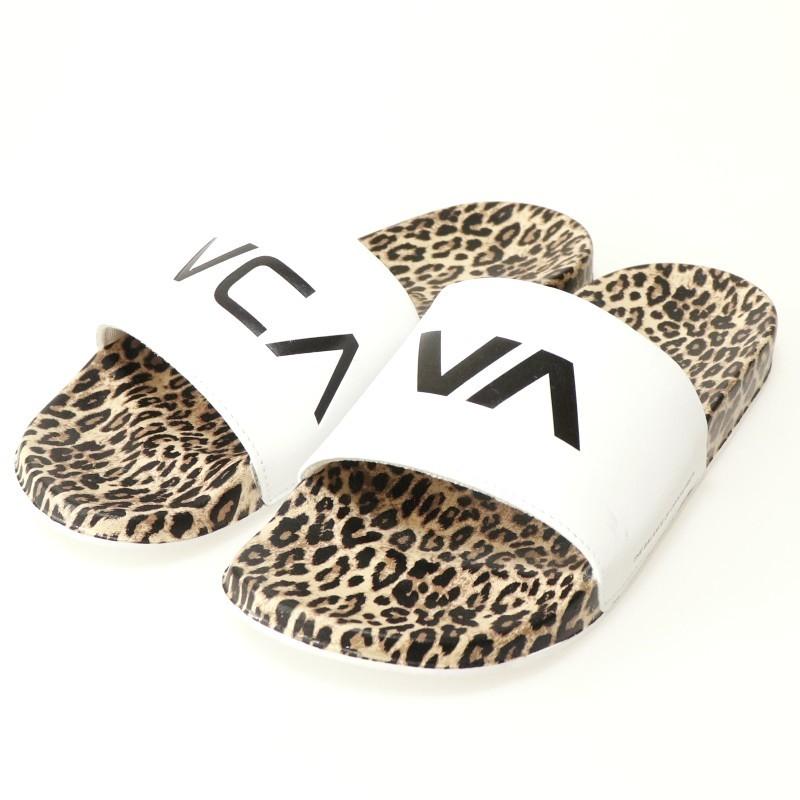 RVCA シャワーサンダル ヒョウ柄 ブランド サーフ スポーツ