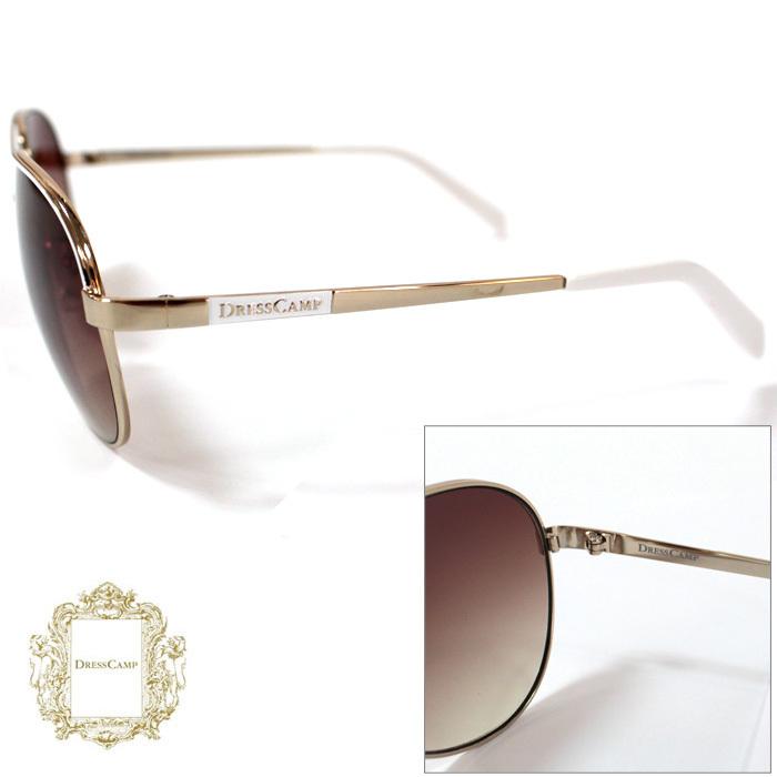 DRESSCAMP（ドレスキャンプ） ティアドロップサングラス DC-004 紫外線