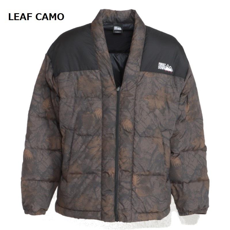 半纏 はんてんダウンジャケット アウター FIRST DOWN 防寒着 秋冬