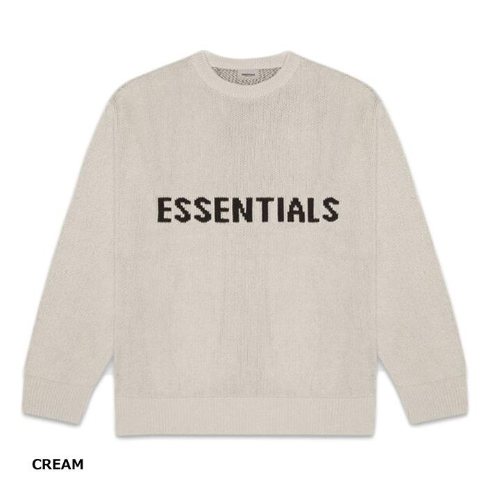 エフオージーエッセンシャルズ FOG ESSENTIALS FRONT LOGO CREW KNIT ニット メンズ トップス セーター パクサン フィアオブゴッド｜g-field｜06